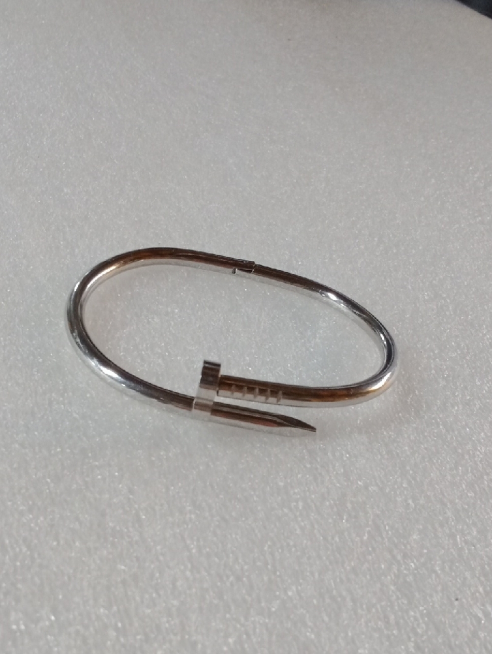 Silver Nail Bracelet #A465